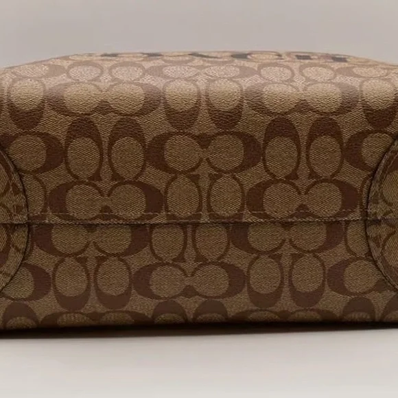 NWT Coach City Tote In Signature Canvas With Halloween Print - Picture 3 of 6